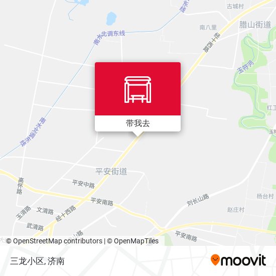 三龙小区地图
