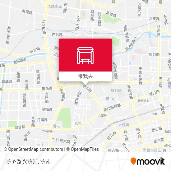 济齐路兴济河地图