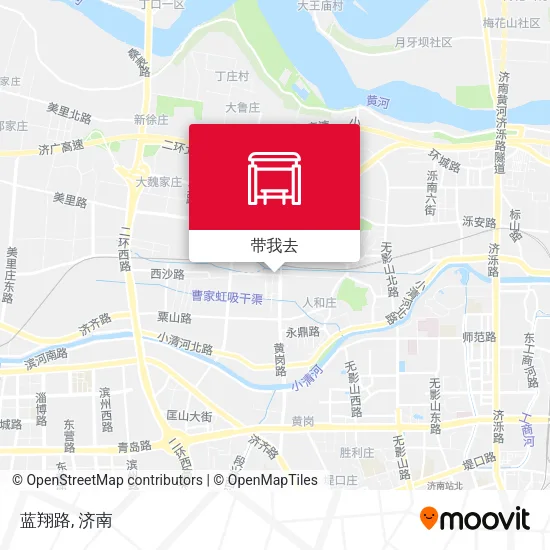 蓝翔路地图