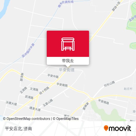 平安店北地图
