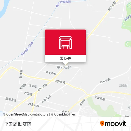 平安店北地图