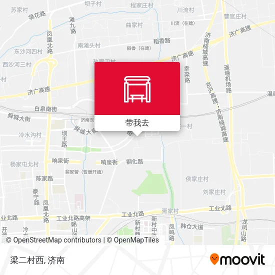 梁二村西地图