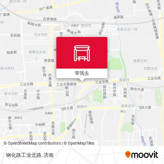 钢化路工业北路地图