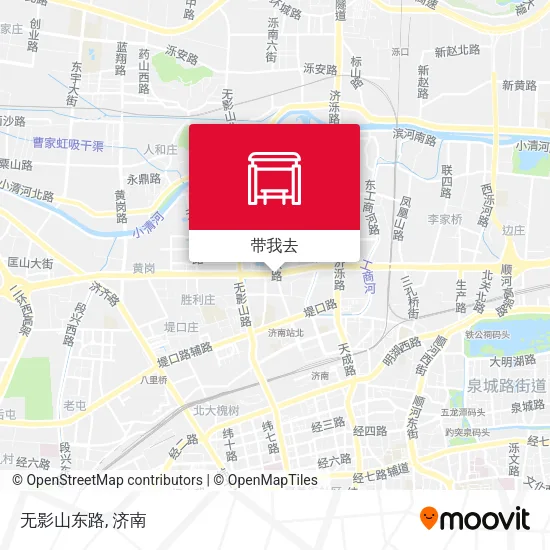 无影山东路地图