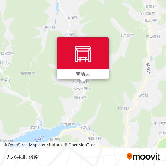 大水井北地图