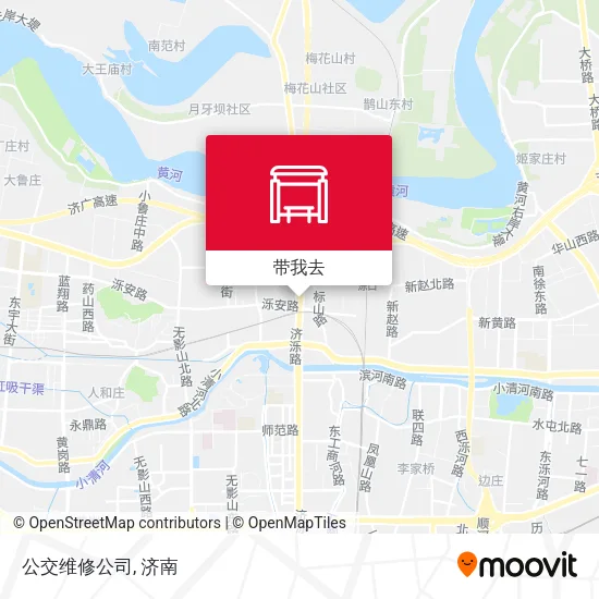 公交维修公司地图