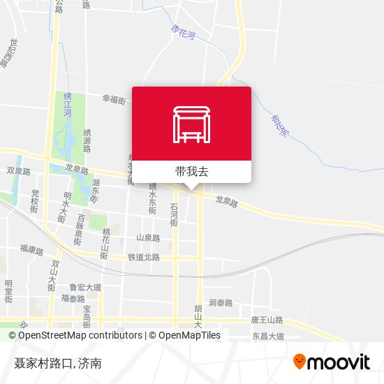 聂家村路口地图