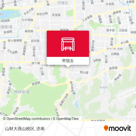 山财大燕山校区地图