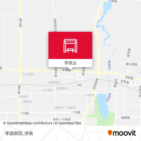 枣园医院地图