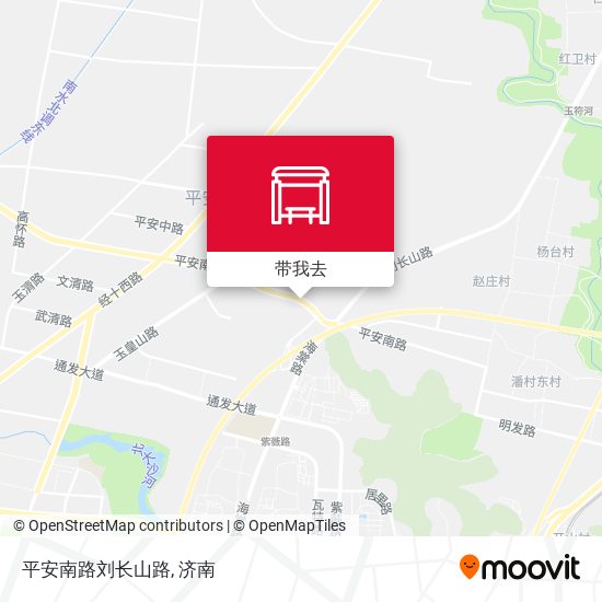 平安南路刘长山路地图