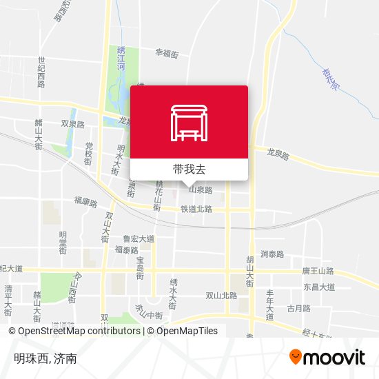 明珠西地图