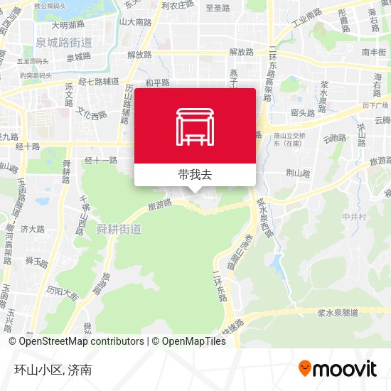 环山小区地图
