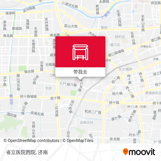 省立医院西院地图