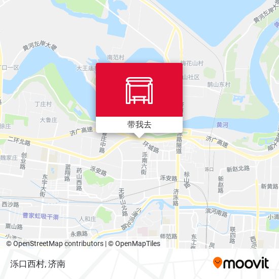 泺口西村地图