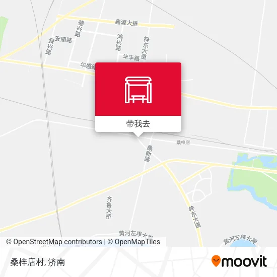 桑梓店村地图