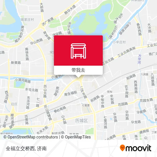 全福立交桥西地图