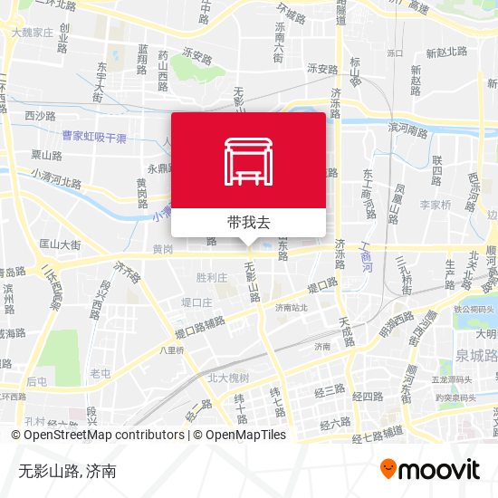 无影山路地图