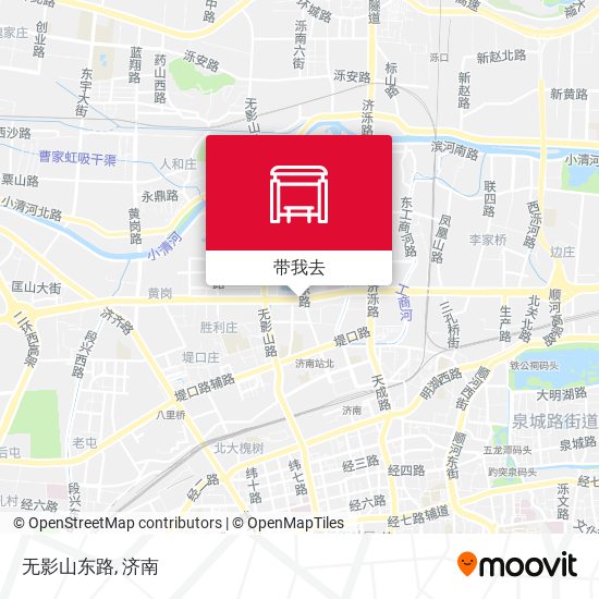 无影山东路地图