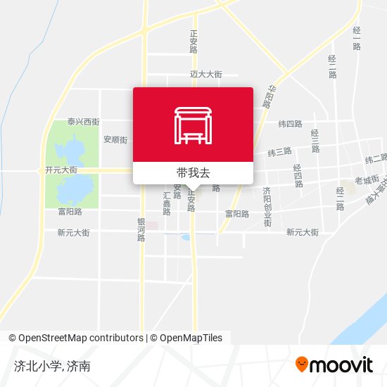 济北小学地图