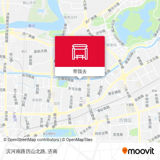 滨河南路历山北路地图