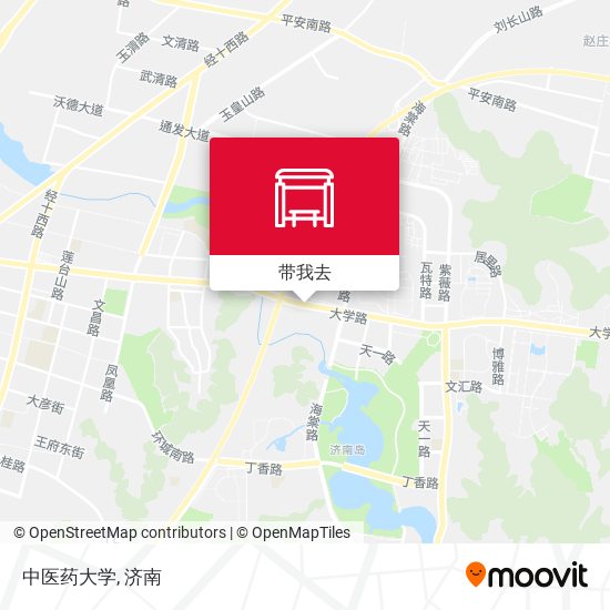 中医药大学地图