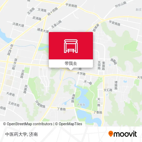 中医药大学地图