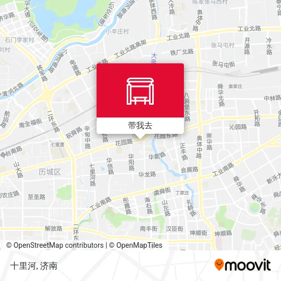 十里河地图