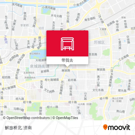 解放桥北地图
