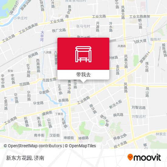 新东方花园地图