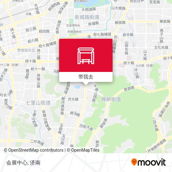 会展中心地图