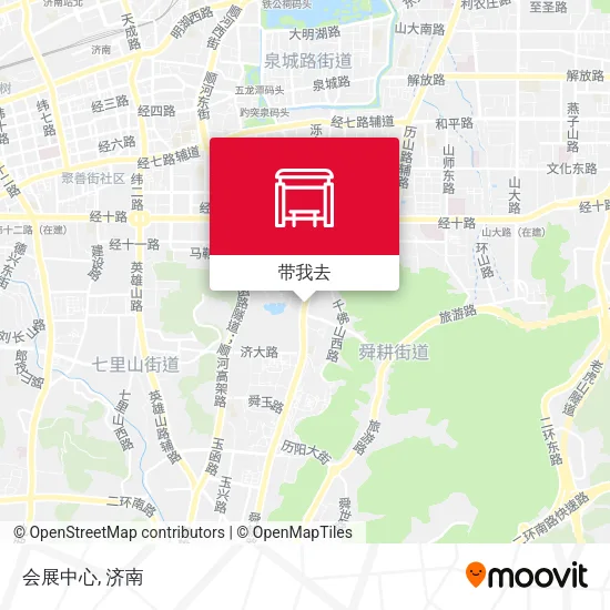 会展中心地图