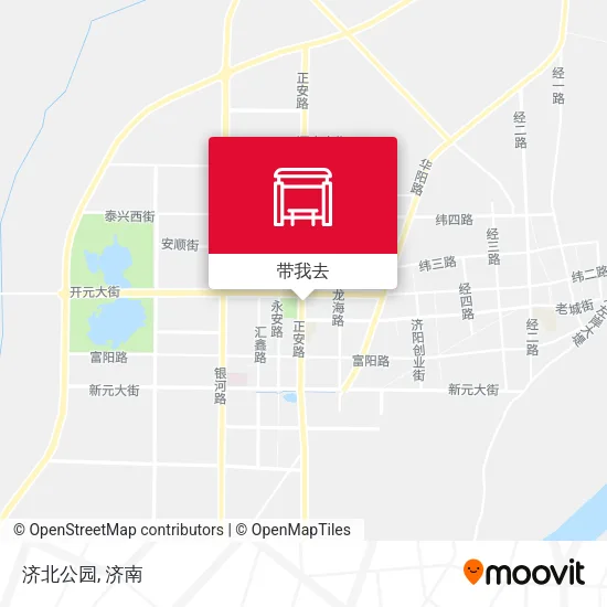 济北公园地图