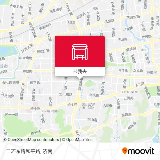 二环东路和平路地图
