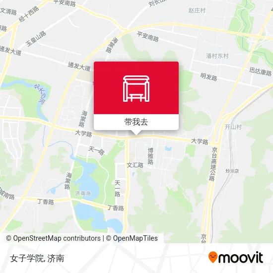 女子学院地图