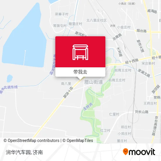 润华汽车园地图
