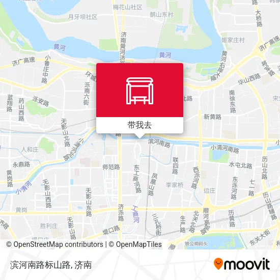 滨河南路标山路地图