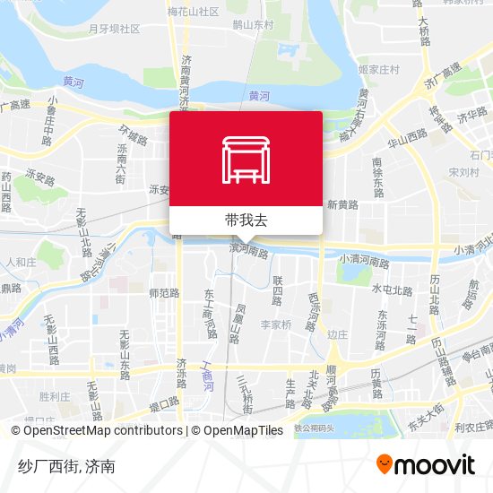 纱厂西街地图