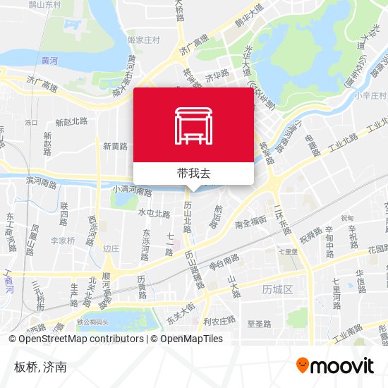 板桥地图