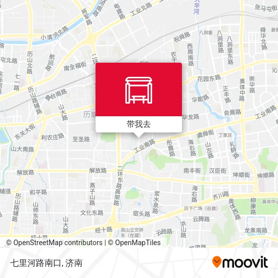 七里河路南口地图