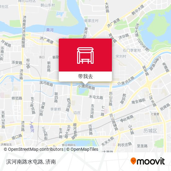 滨河南路水屯路地图