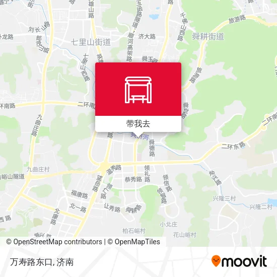 万寿路东口地图