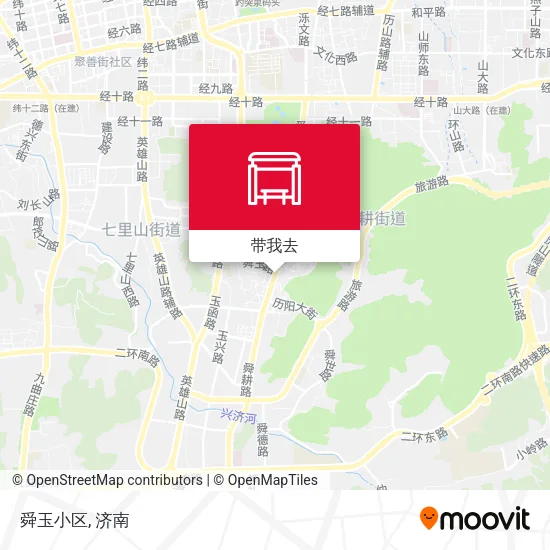 舜玉小区地图