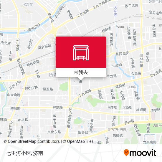 七里河小区地图