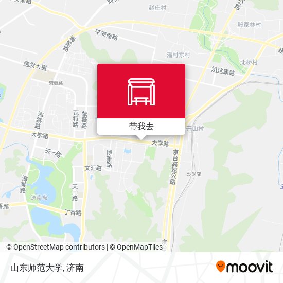 山东师范大学地图