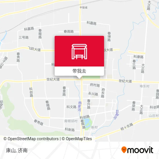 康山地图