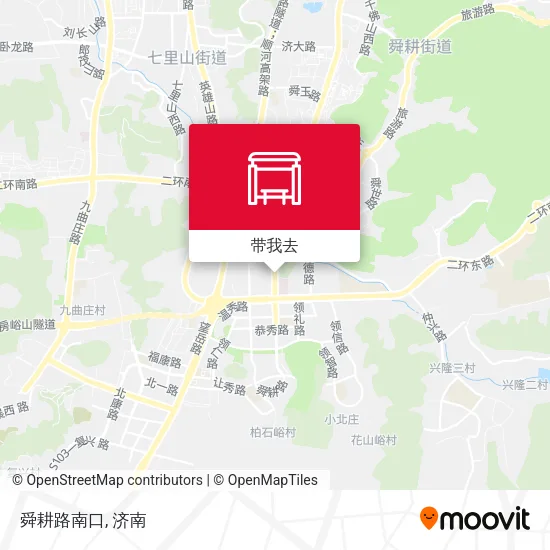 舜耕路南口地图