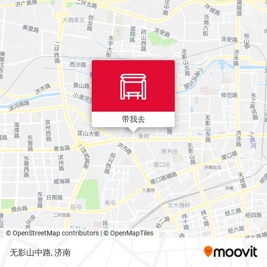 无影山中路地图