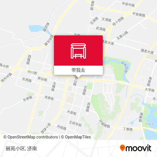 丽苑小区地图