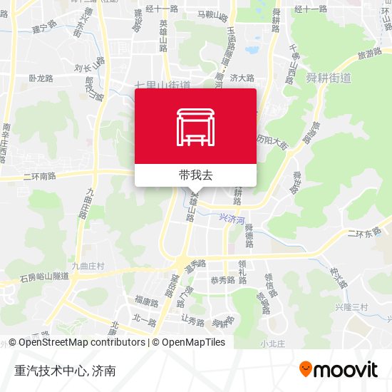 重汽技术中心地图