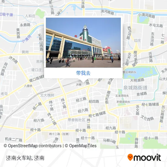 济南火车站地图